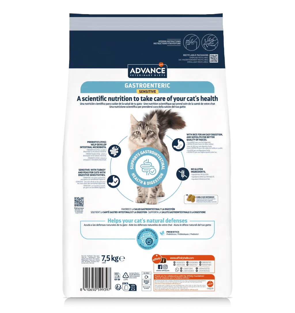 Advance Veterinary Diets Gastroenteric Sensitive 1,5kg Advance Veterinary Diets Gastroenteric Sensitive 1,5kg
